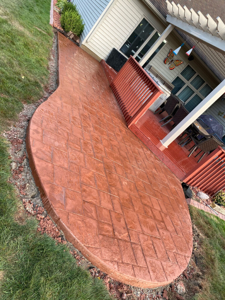 ft wayne stamped concrete