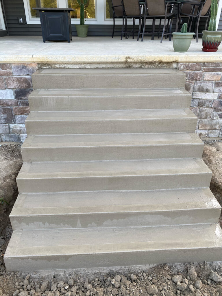 allen county concrete steps